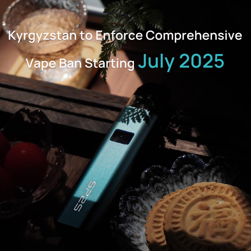 Kyrgyzstan to Enforce Comprehensive Vape Ban Starting July 2025