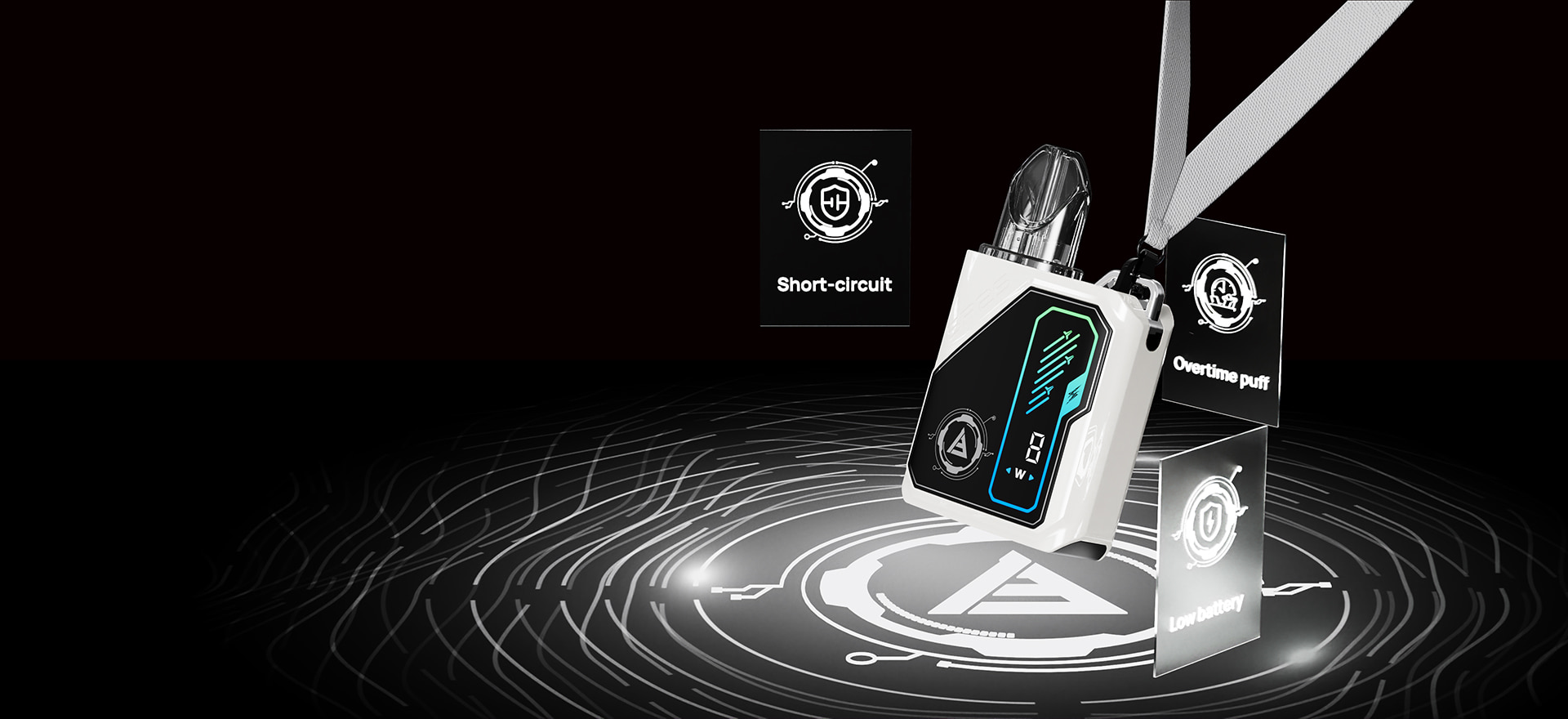  SP2S ZUOS pod system equipped with triple safety protection