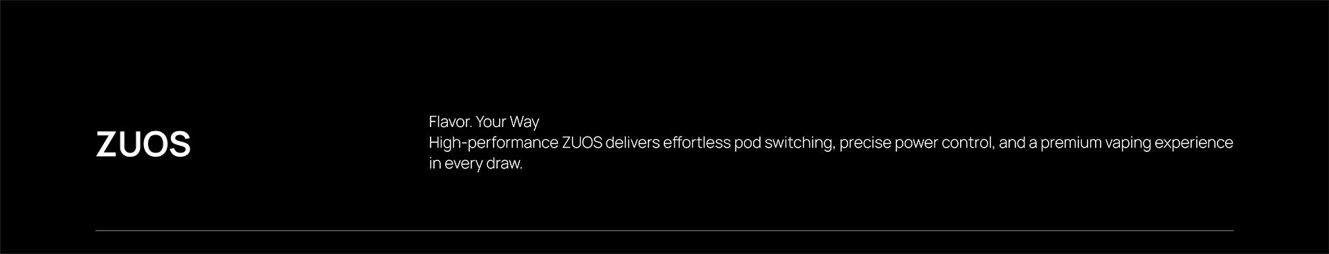 SP2S ZUOS Product description